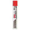 Minas para Portaminas, 2B, 0.5 mm, 3 Tubos x 12 pzas. Blister x 3